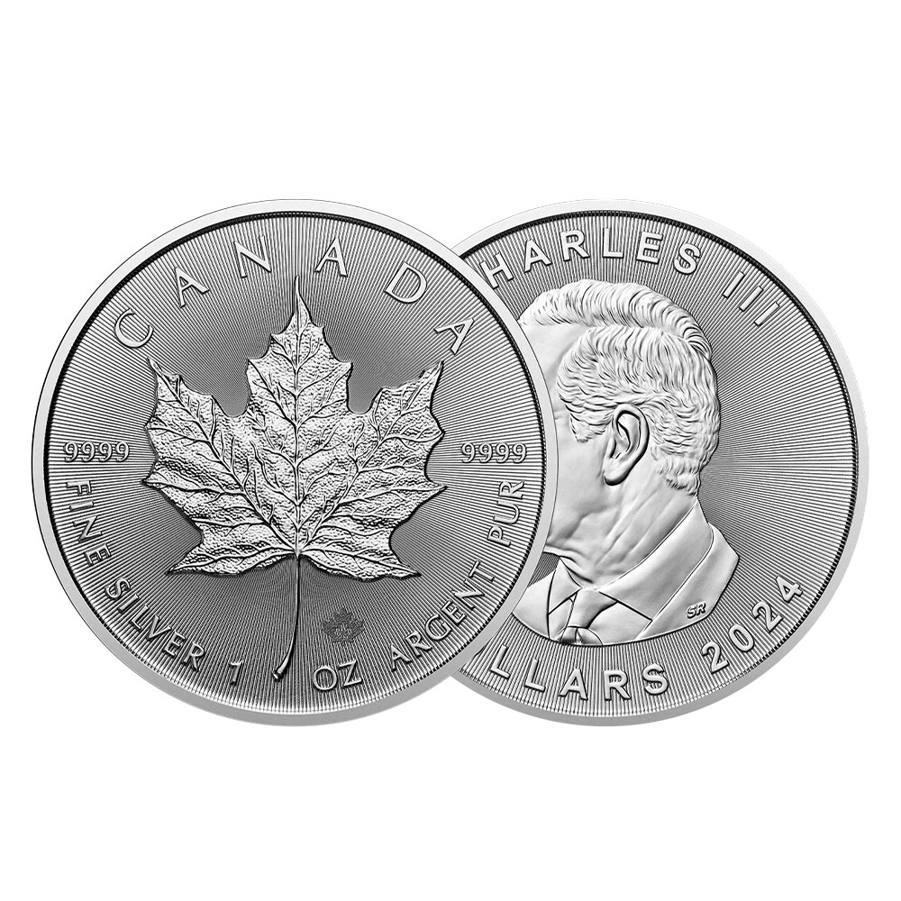 2024 1온스 실버 메이플 불리온 주화(Coin) 5$(CAD) 25ea